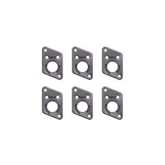 Пластины для колков GRAPH TECH PRT-952-217-B0 Premium Plates For F Style Screw Hole - Black